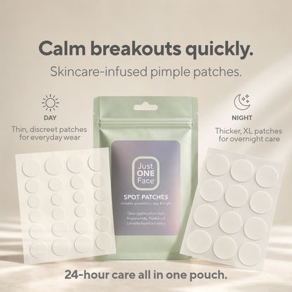 JustONEface Day & Night Patches